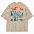 Best Dad On The Trail Outdoor Graphic Tee