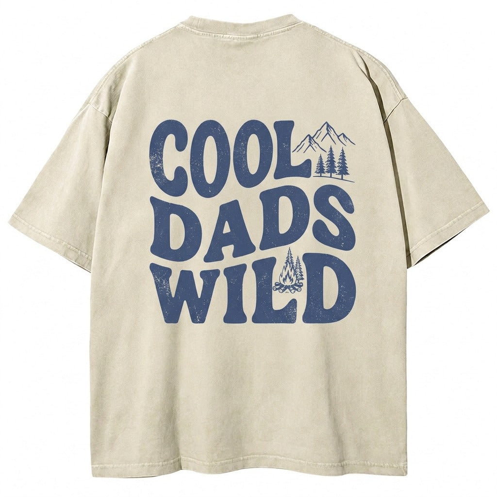 Cool Dads Wild Outdoor Washed T-Shirt