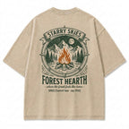 Forest Hearth Campfire Graphic Tee