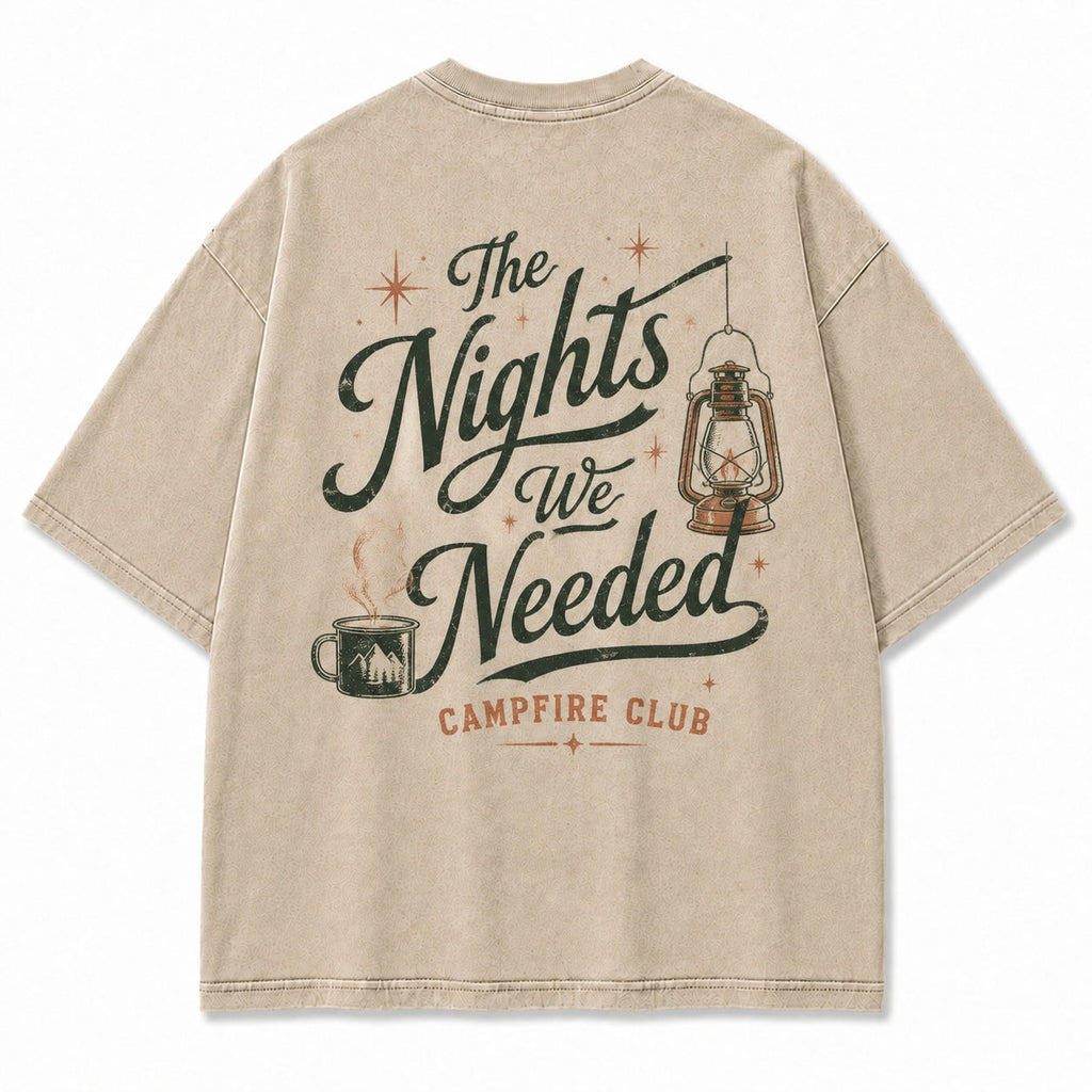 Needed Nights Campfire Club Graphic Tee