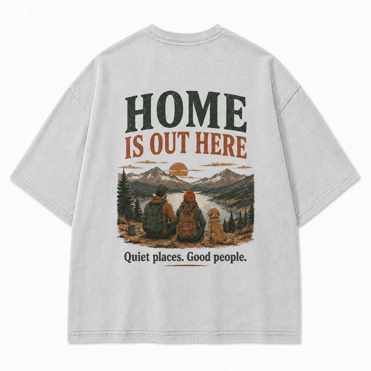Home Is Out Here With You Tee
