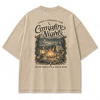 Where Stories Live Campfire Nights Graphic Tee