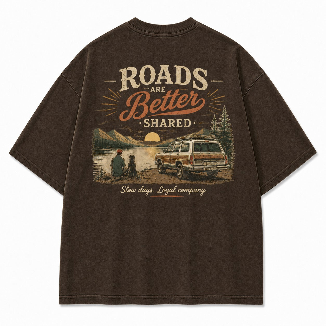 Roads Are Better Shared Tee