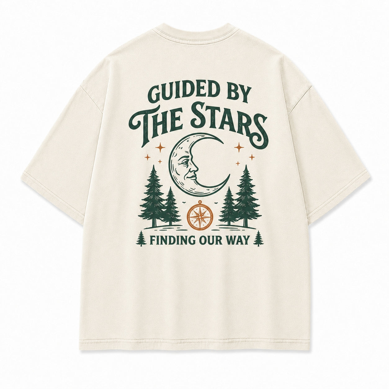 Moon Compass Wilderness Graphic Tee