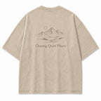 For Those Chasing Quiet Places Minimalist Mountain Tee