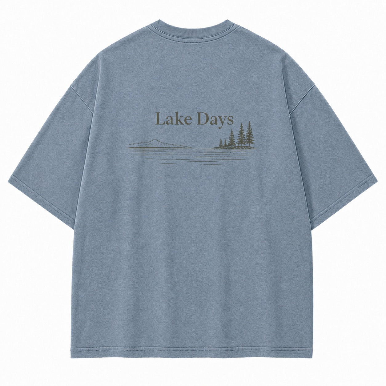 Where Quiet Lake Days Feel Simple and Free Tee