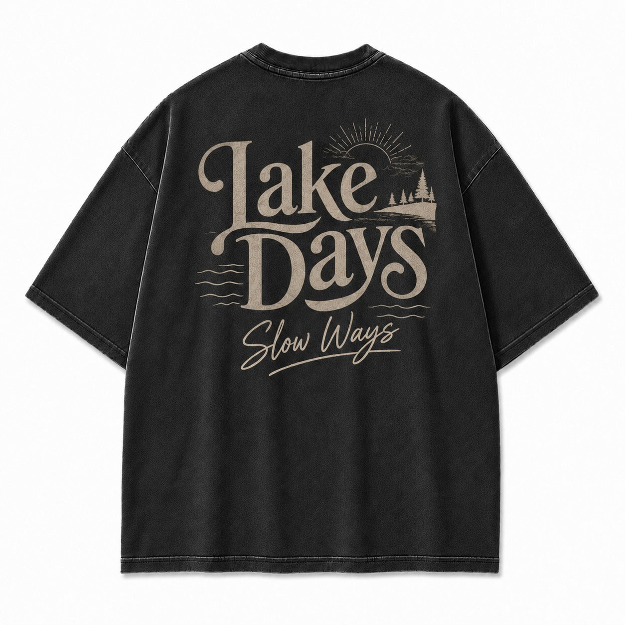 For Lake Days That Move in Slow Ways Tee