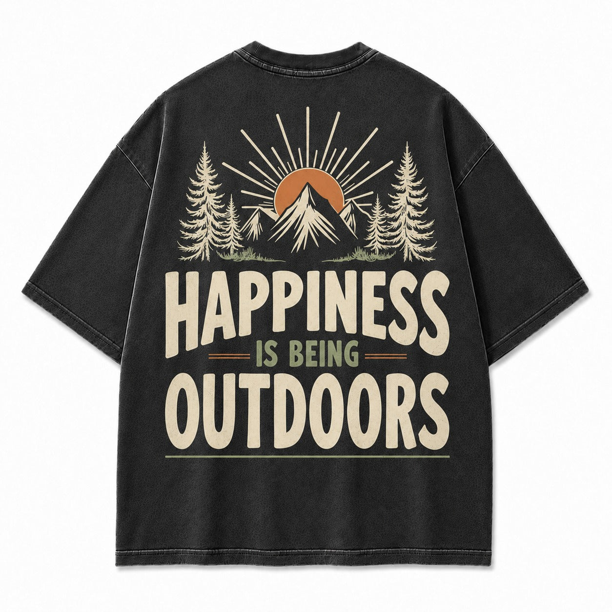 Happiness Lives Outside Tee