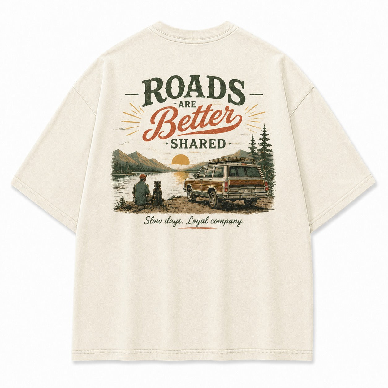 Roads Are Better Shared Tee