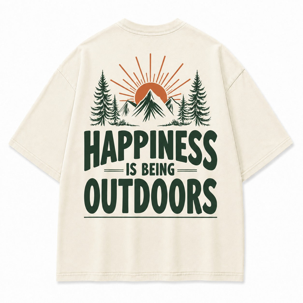 Happiness Lives Outside Tee