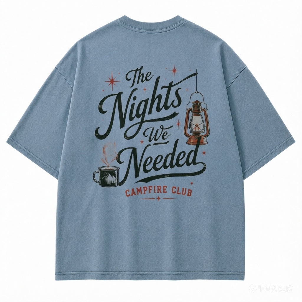 Needed Nights Campfire Club Graphic Tee