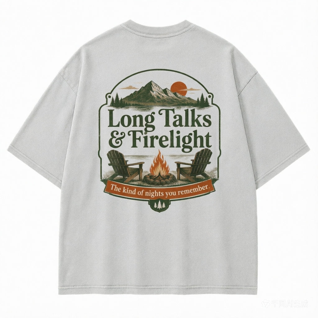 Long Talks & Firelight Graphic Tee