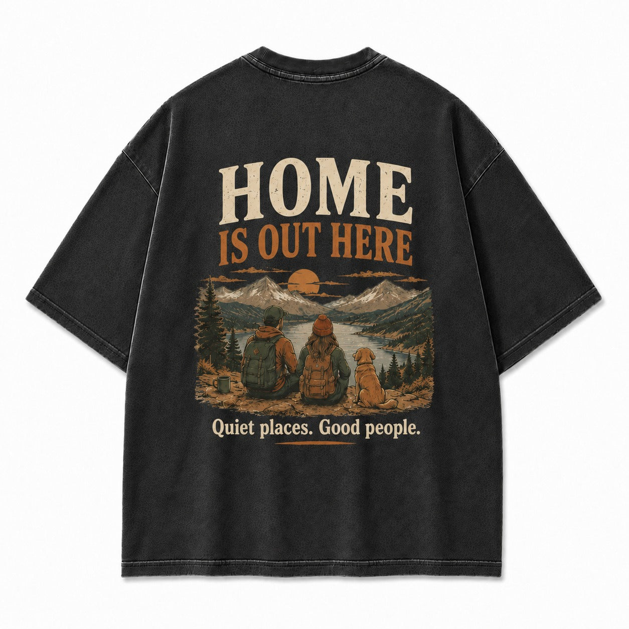 Home Is Out Here With You Tee