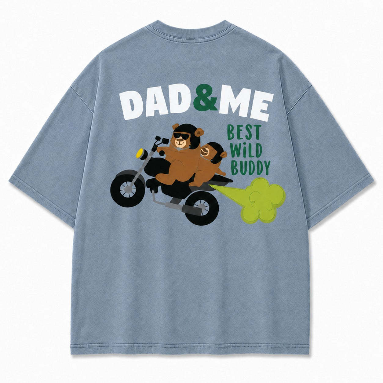 Dad & Me Wild Buddy Washed T-Shirt