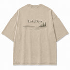 Where Quiet Lake Days Feel Simple and Free Tee