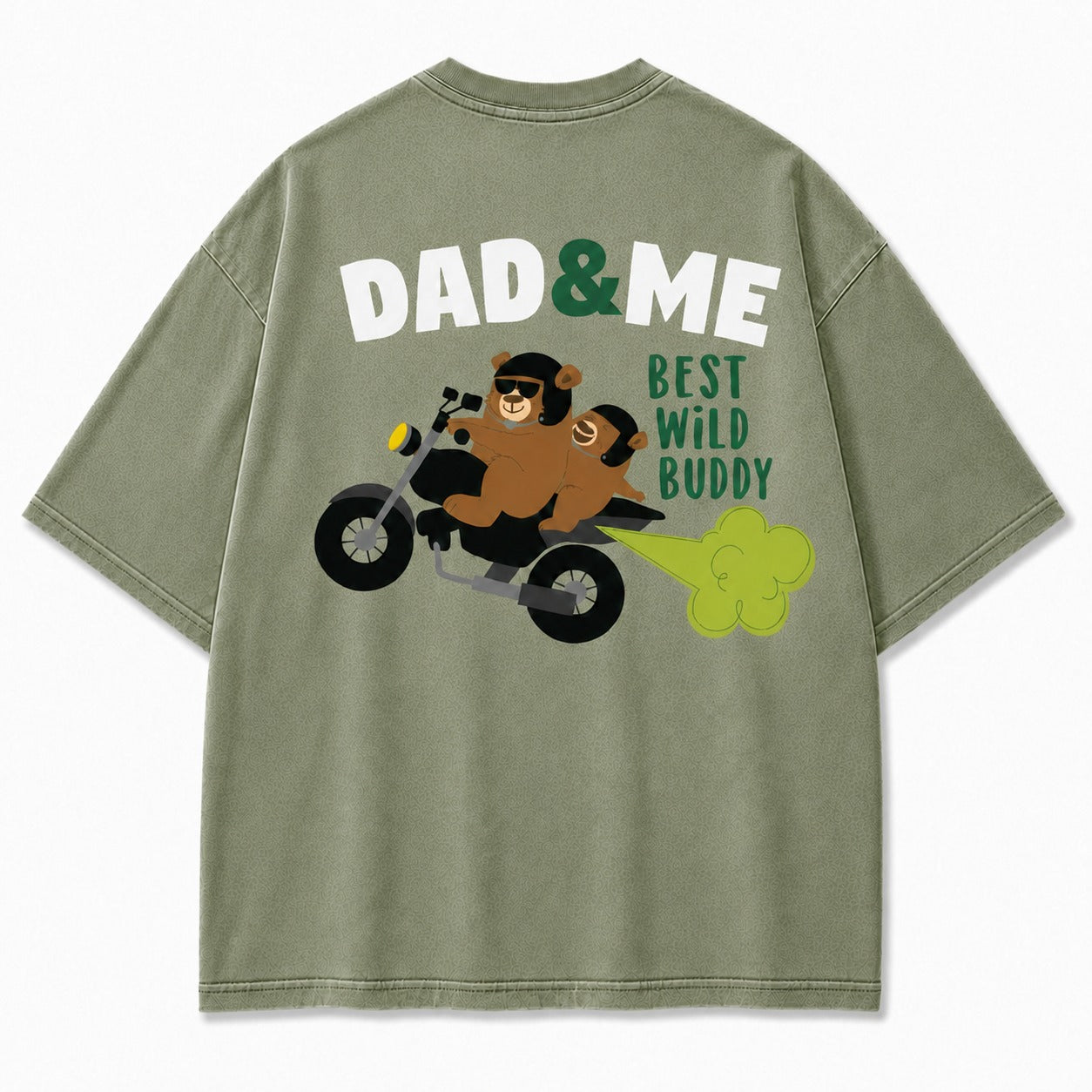 Dad & Me Wild Buddy Washed T-Shirt