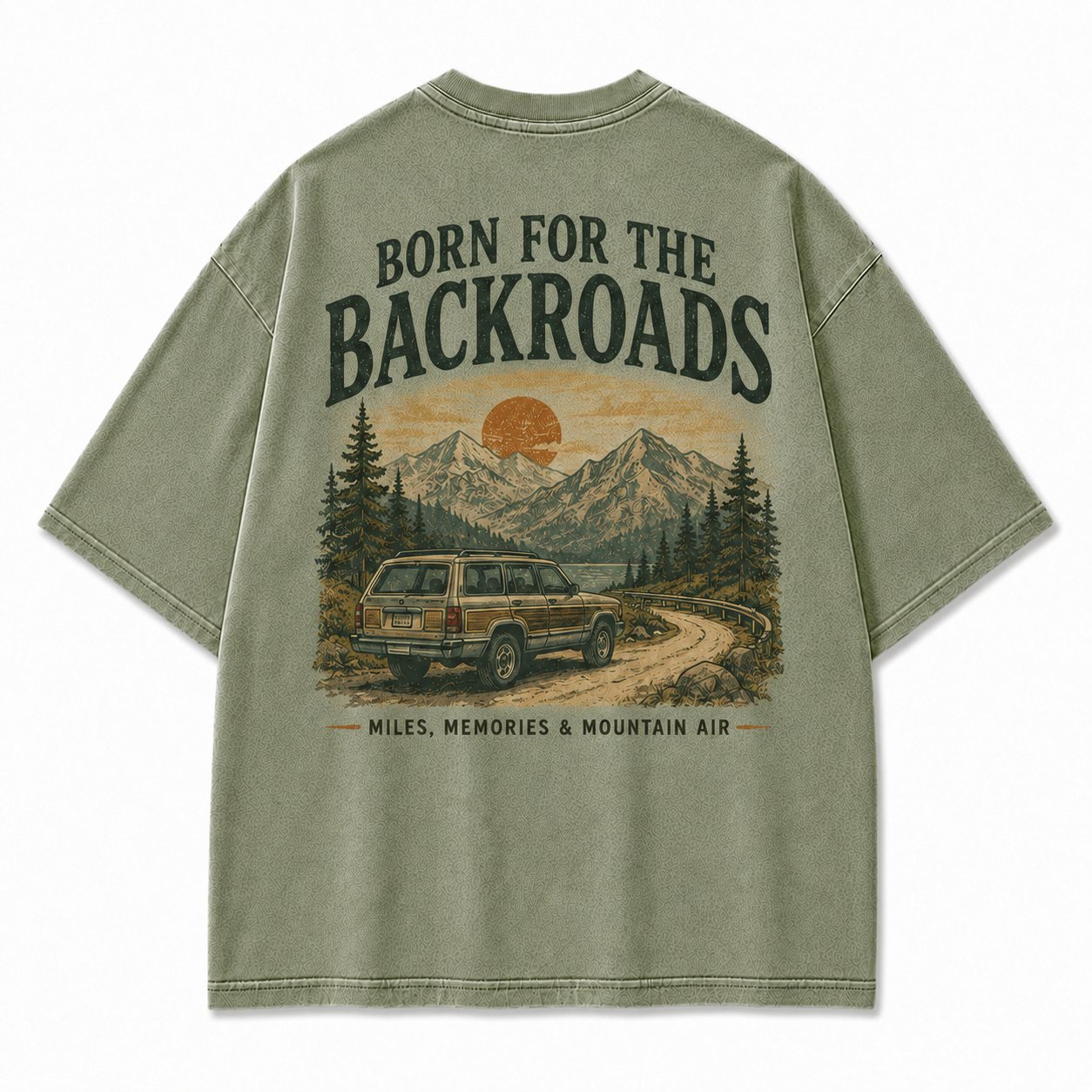 Made for Backroads, Mountain Air, and the Miles We Remember Tee