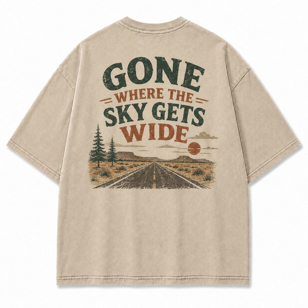 Gone Where the Sky Gets Wide Tee