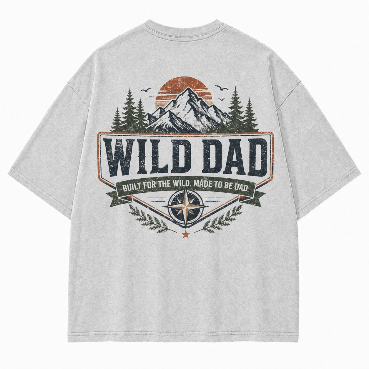 Wild Dad Adventure Washed T-Shirt