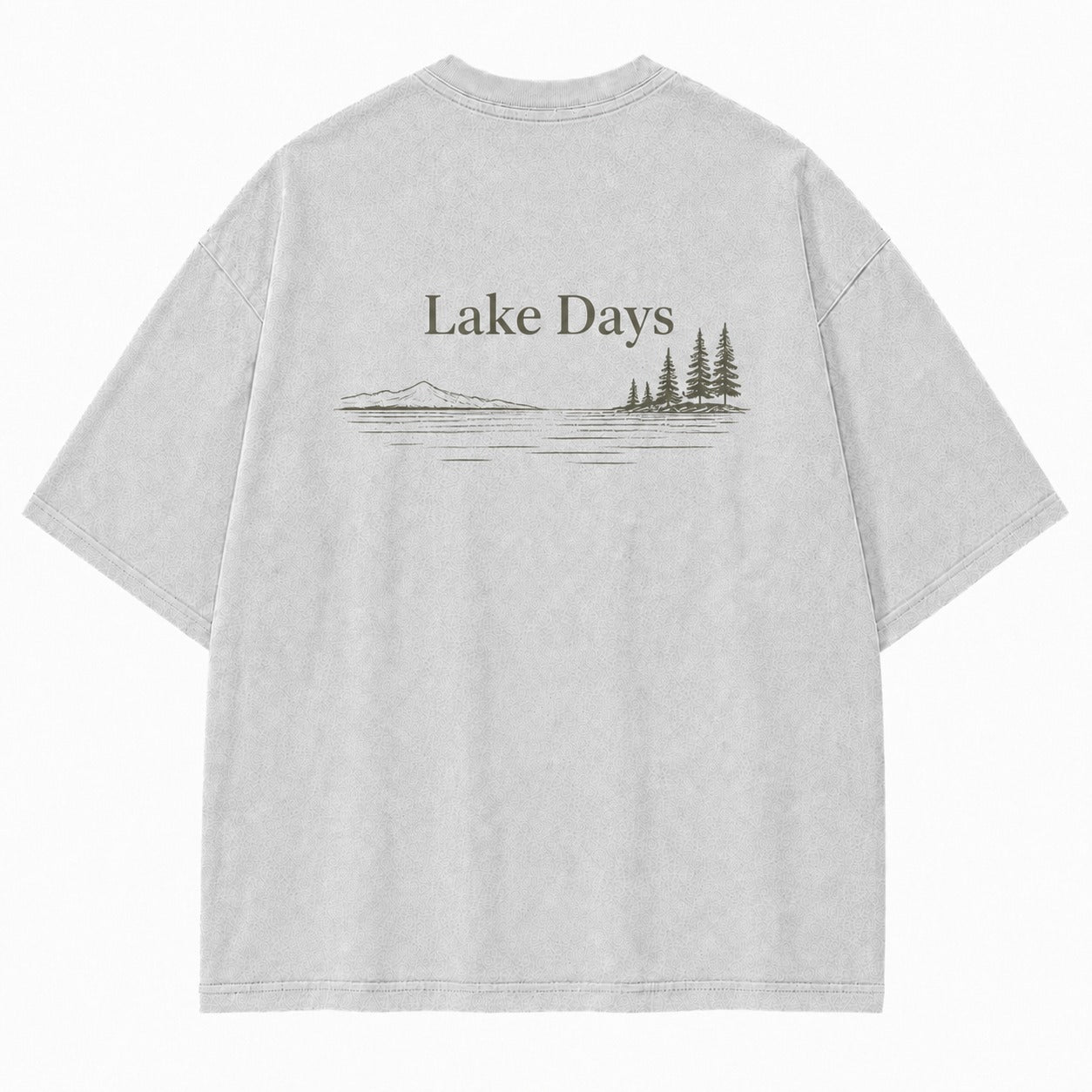 Where Quiet Lake Days Feel Simple and Free Tee