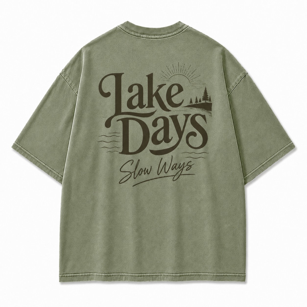 For Lake Days That Move in Slow Ways Tee