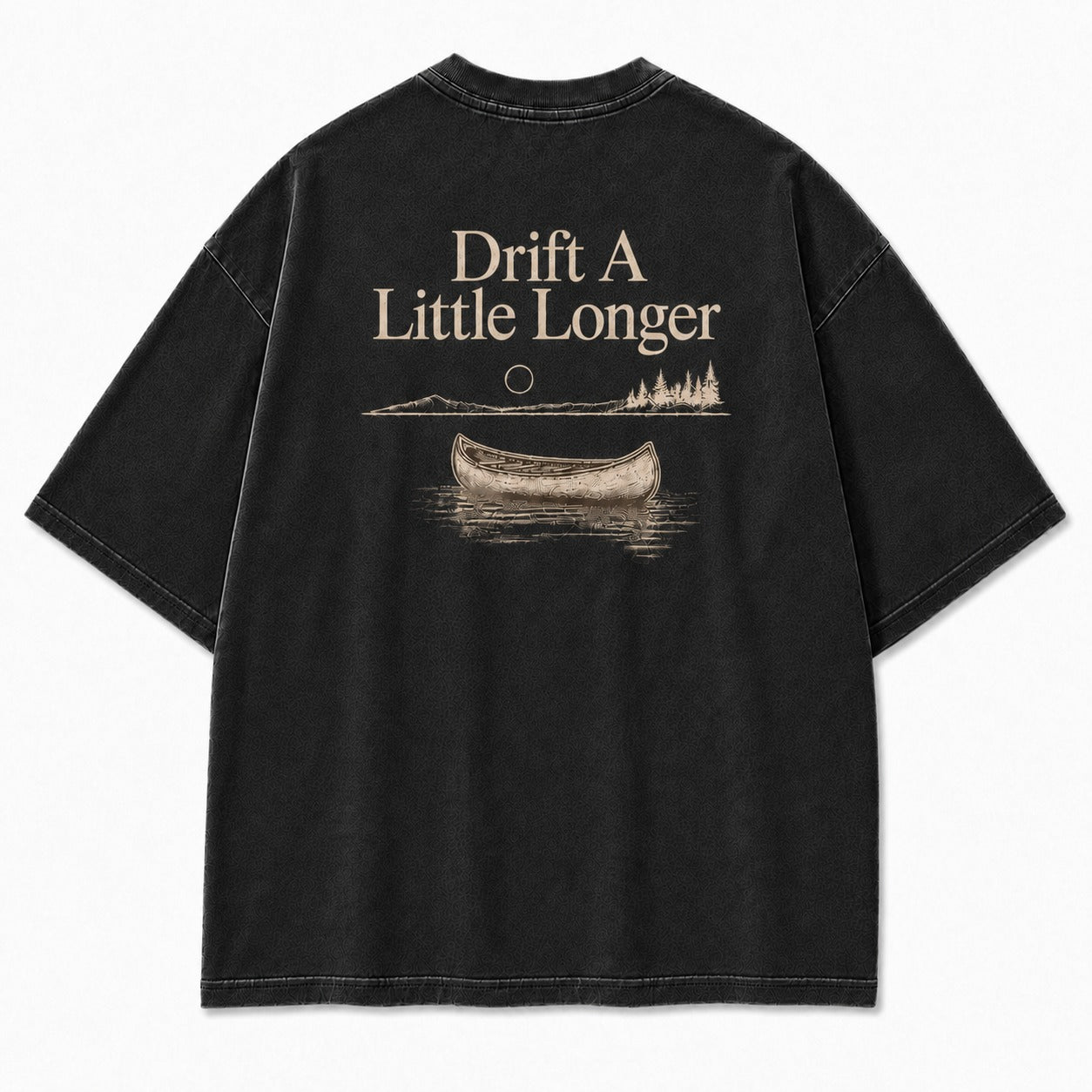 Drift A Little Longer Tee – Quiet Water Canoe
