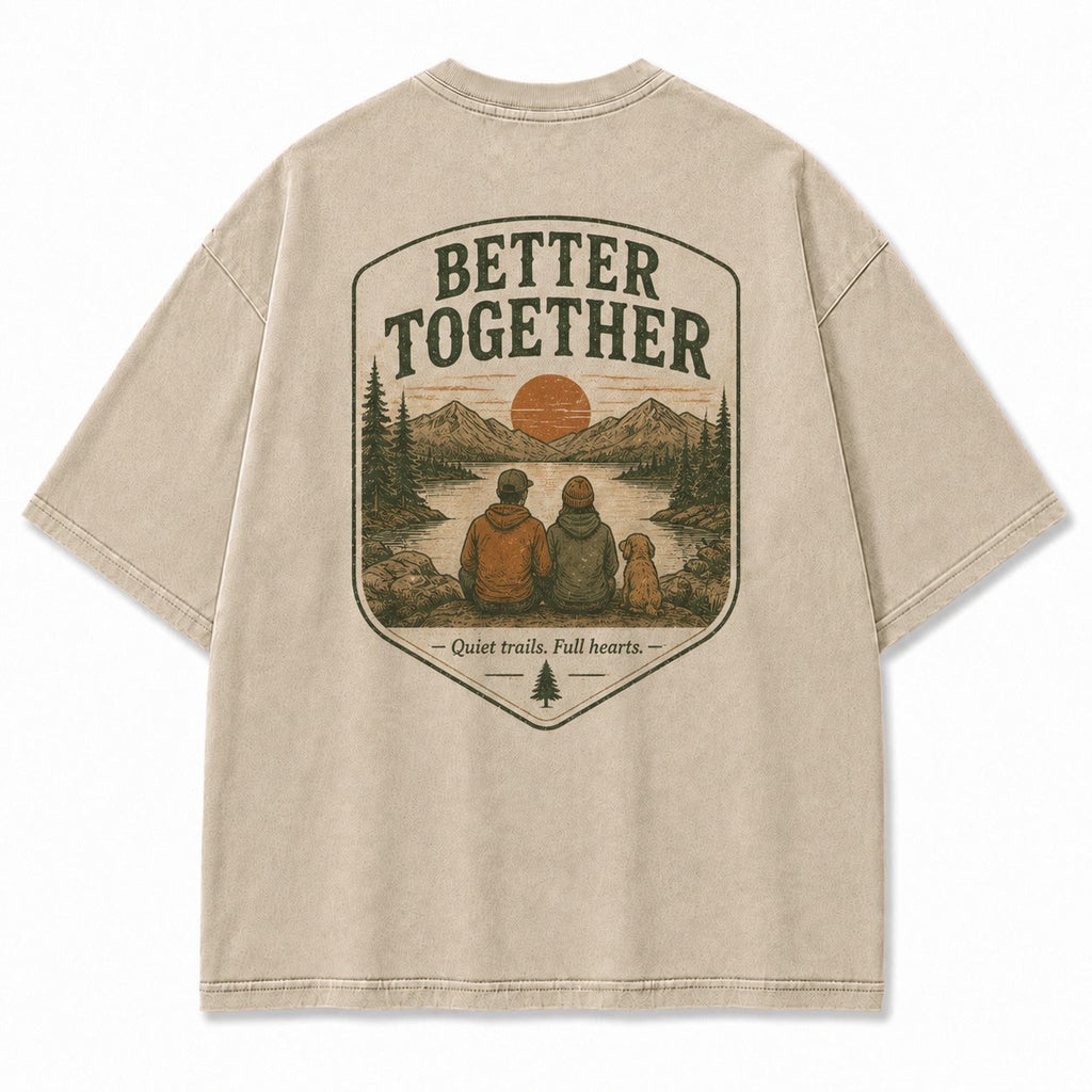 Better Together on Quiet Trails Tee