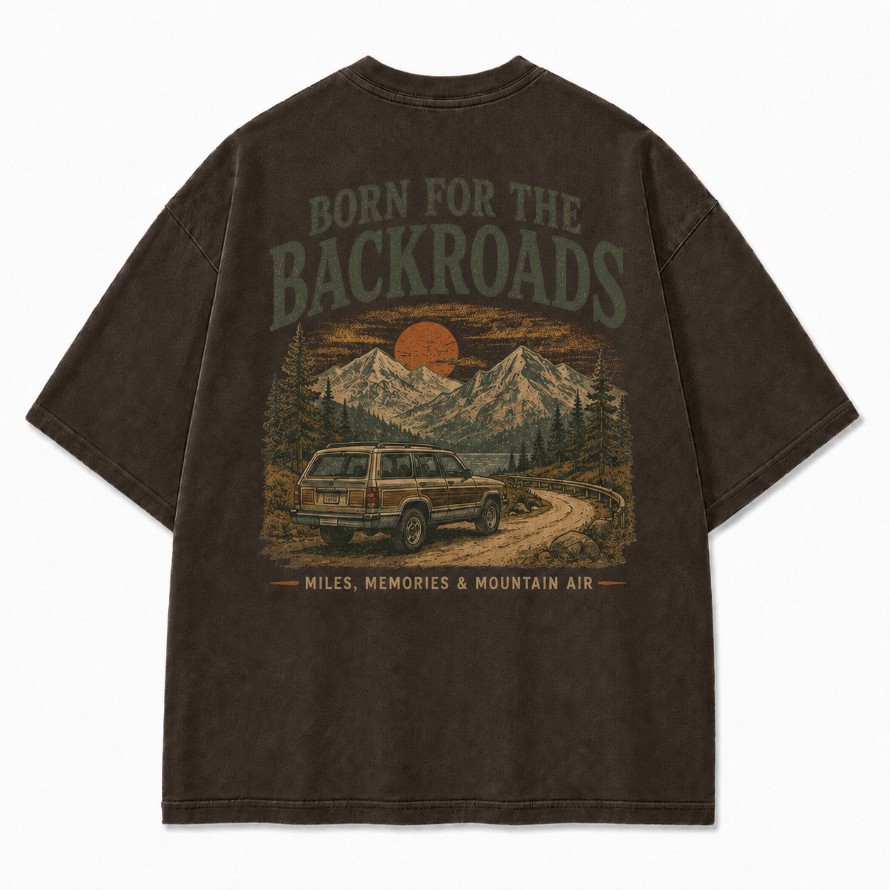 Made for Backroads, Mountain Air, and the Miles We Remember Tee