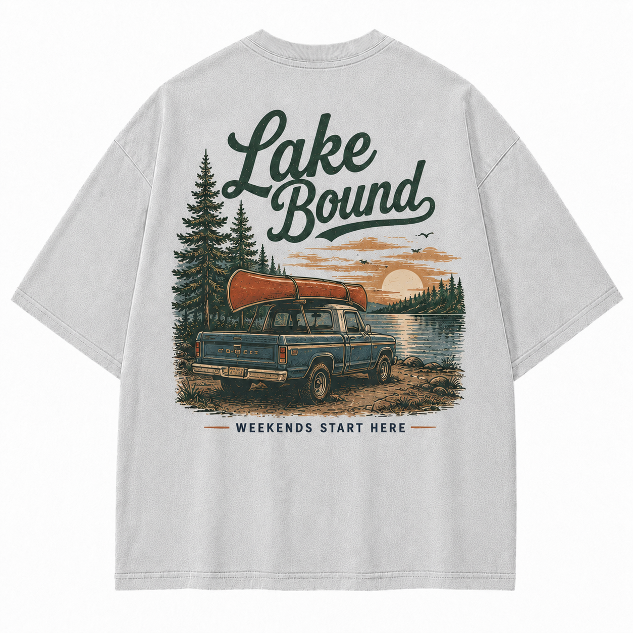Lake Bound for the Weekends We Wait All Week For Tee