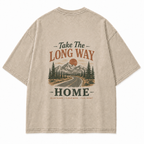 Slow Roads Full Heart Outdoor Graphic Tee