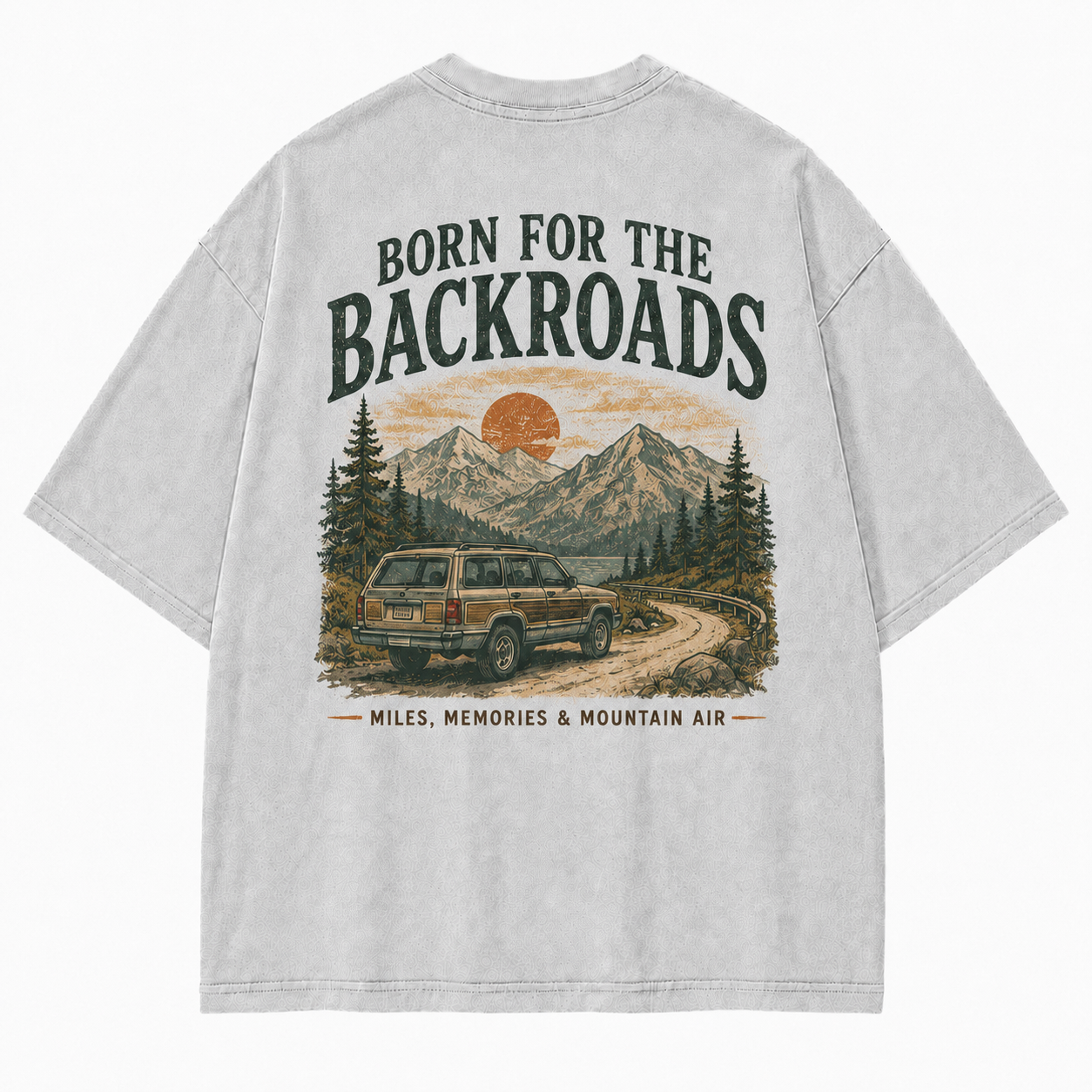Made for Backroads, Mountain Air, and the Miles We Remember Tee