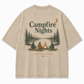 Where The Fire Feels Like Home Campfire Graphic Tee